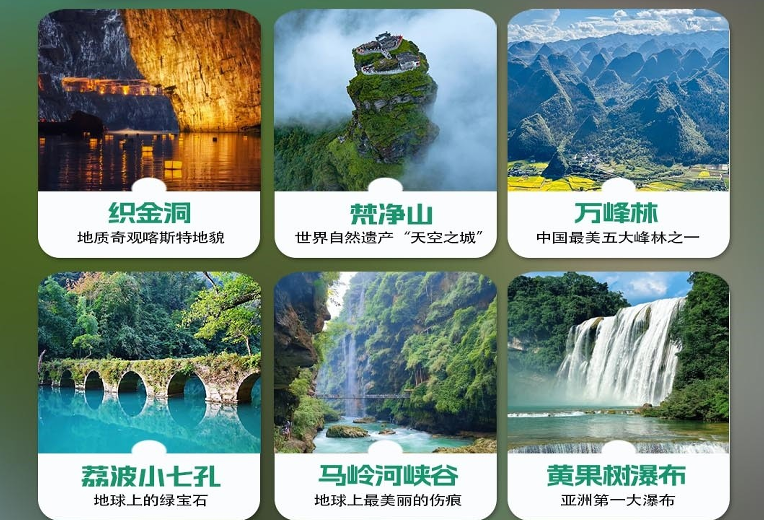情系贵州全景品质8日游